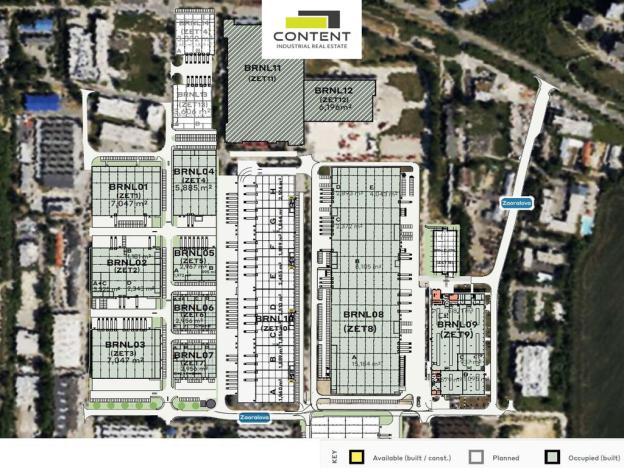 Pronájem výrobních prostor, Brno - Líšeň, Trnkova, 16000 m2