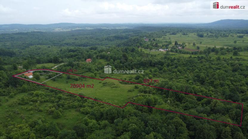 Prodej komerčního pozemku, Rakovica, Chorvatsko, 70904 m2