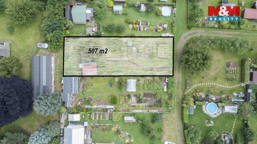 Prodej zahrady, Broumov, Smetanova, 507 m2