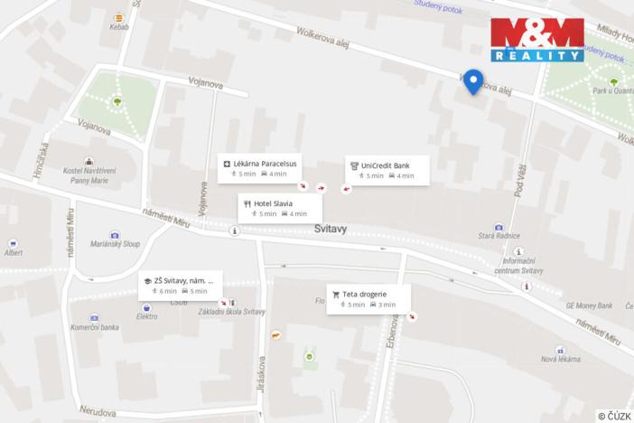 Pronájem bytu 2+1, Svitavy - Město, Wolkerova alej, 55 m2