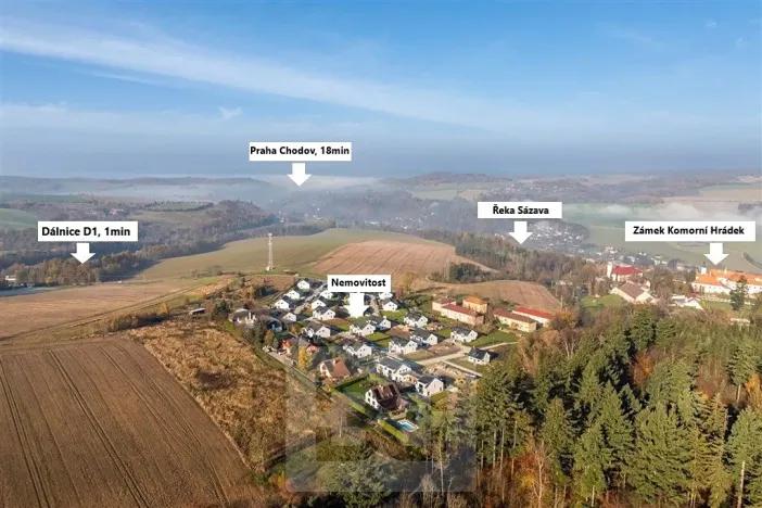 Pronájem rodinného domu, Chocerady, 116 m2