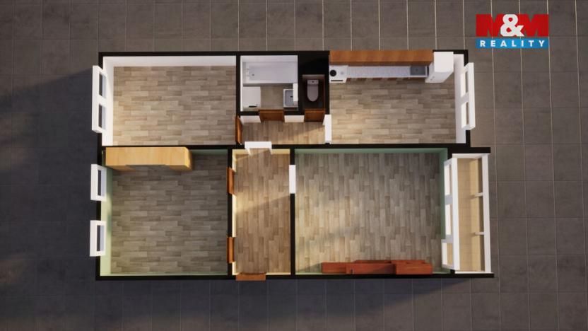 Prodej bytu 3+1, Česká Lípa, Jáchymovská, 75 m2