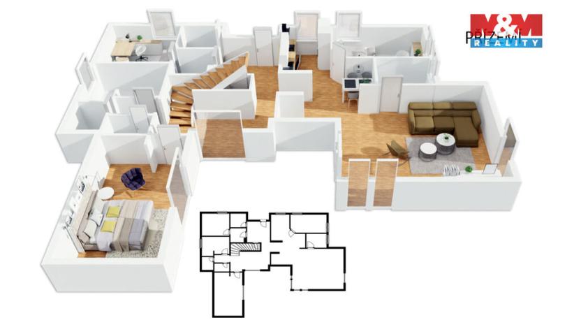 Prodej rodinného domu, Lázně Bohdaneč, V Lískách, 268 m2