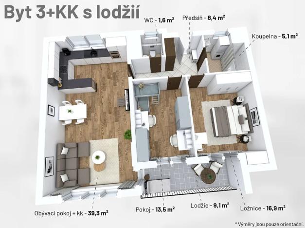 Prodej bytu 3+kk, Praha - Záběhlice, Švehlova, 104 m2