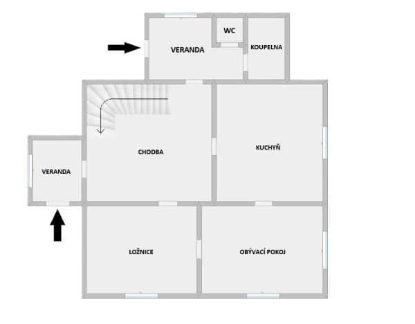 Prodej rodinného domu, Mikulovice - Kolnovice, 116 m2