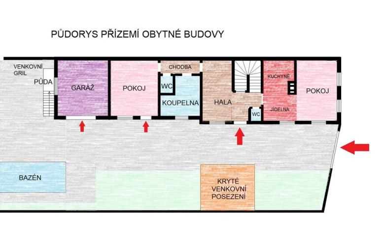 Prodej rodinného domu, Račice, 570 m2