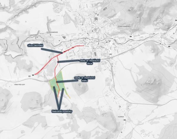Prodej pole, Česká Kamenice, 108179 m2