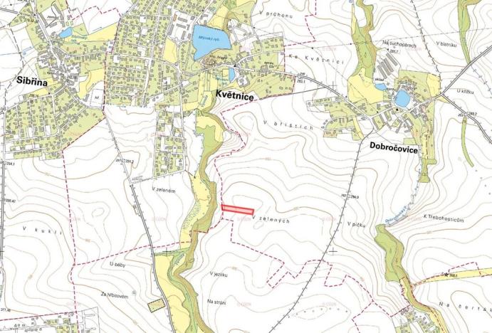 Prodej pole, Dobročovice, 5370 m2