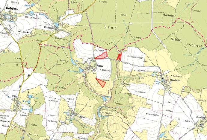 Prodej pole, Číhošť, 59764 m2