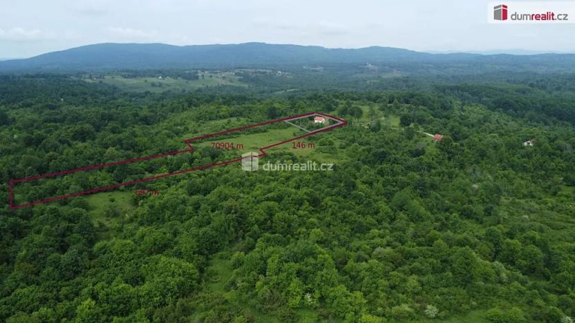 Prodej komerčního pozemku, Rakovica, Chorvatsko, 70904 m2