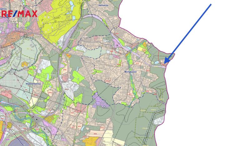 Prodej pozemku, Ostrava, 2189 m2