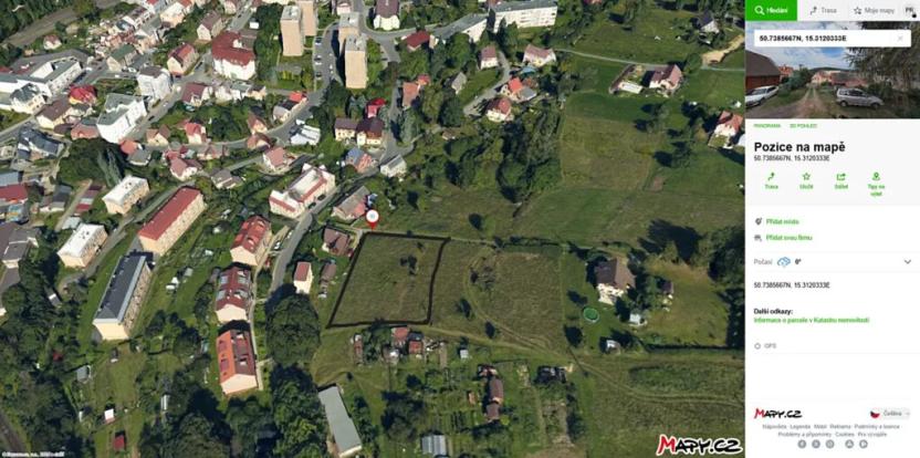 Prodej pozemku pro bydlení, Tanvald, 1290 m2