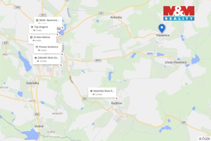 Prodej chalupy, Lhota-Vlasenice - Vlasenice, 50 m2