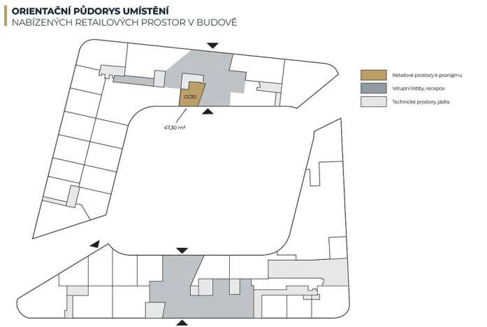Pronájem obchodního prostoru, Ostrava, 28. října, 47 m2