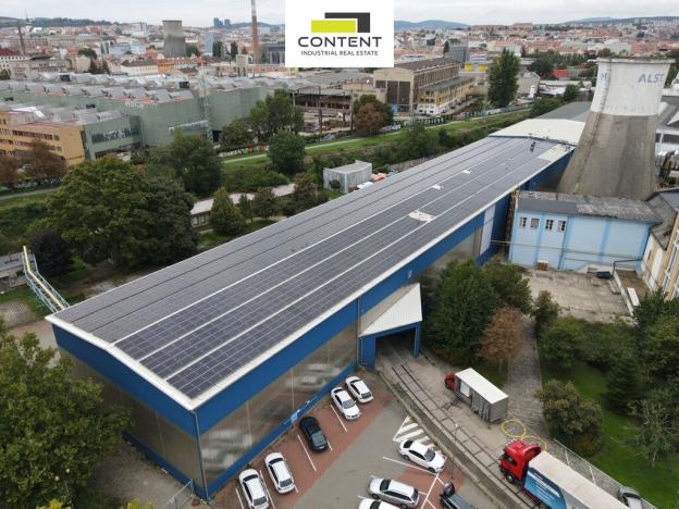 Pronájem výrobních prostor, Brno - Židenice, Táborská, 5237 m2