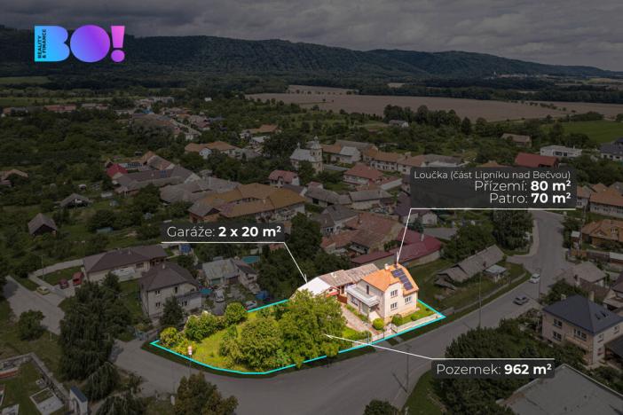 Prodej rodinného domu, Lipník nad Bečvou - Lipník nad Bečvou VI-Loučka, 150 m2