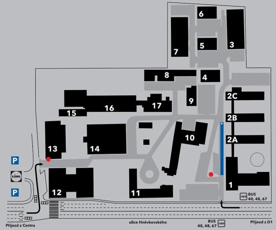 Pronájem kanceláře, Brno, Hněvkovského, 46 m2