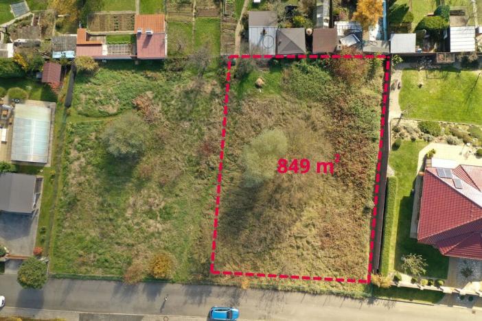 Prodej pozemku pro bydlení, Zlín - Kostelec, Jabloňová, 849 m2