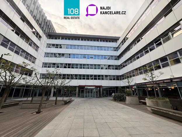 Pronájem kanceláře, Praha - Smíchov, Karla Engliše, 1000 m2