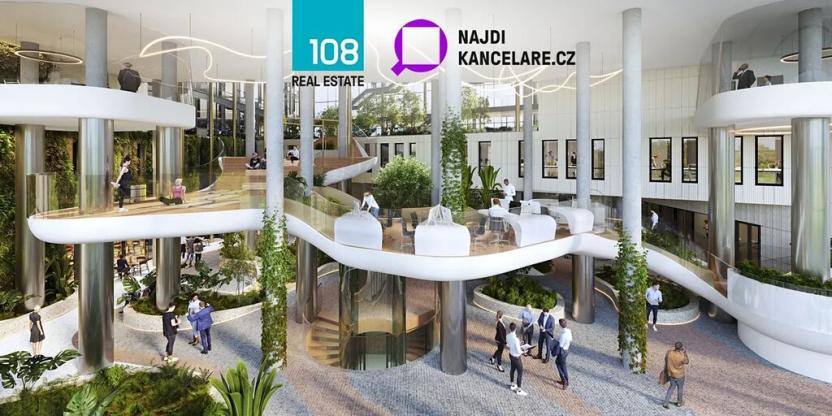 Pronájem kanceláře, Praha - Karlín, Karolinská, 1044 m2