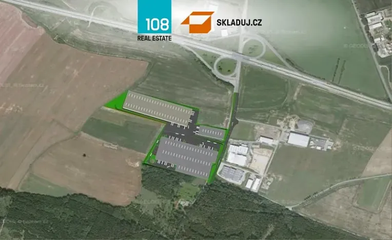 Pronájem skladu, Velká Bíteš, Průmyslová, 2850 m2