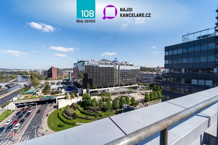 Pronájem kanceláře, Praha - Karlín, Ke Štvanici, 574 m2