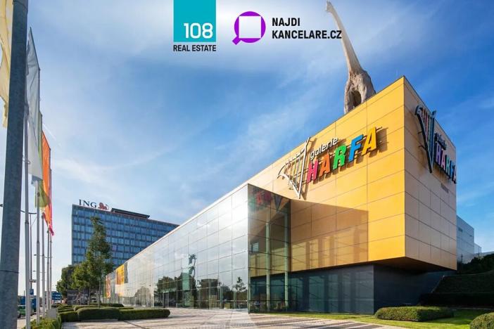 Pronájem kanceláře, Praha - Libeň, Českomoravská, 945 m2
