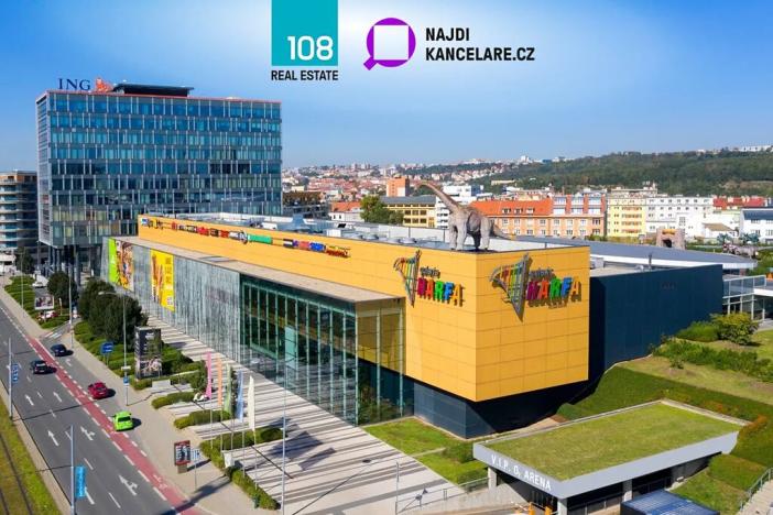 Pronájem kanceláře, Praha - Libeň, Českomoravská, 293 m2