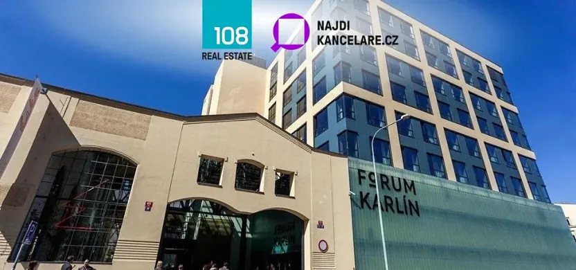 Pronájem kanceláře, Praha - Karlín, Pernerova, 595 m2