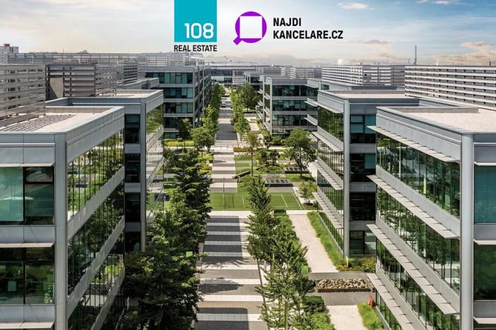 Pronájem kanceláře, Praha - Chodov, V parku, 1057 m2