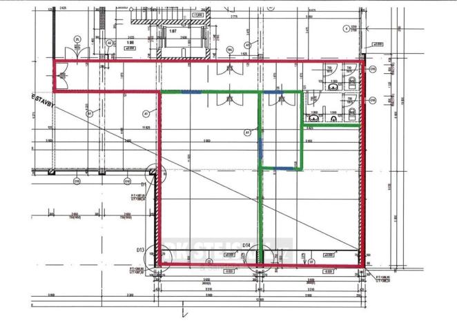 Pronájem kanceláře, České Budějovice - České Budějovice 3, Pražská tř., 164 m2