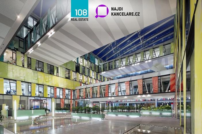 Pronájem kanceláře, Praha - Karlín, Karolinská, 406 m2
