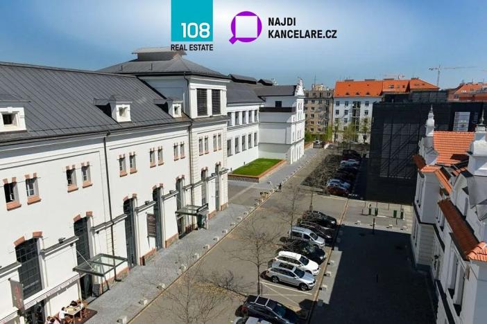 Pronájem kanceláře, Praha - Holešovice, U průhonu, 1050 m2