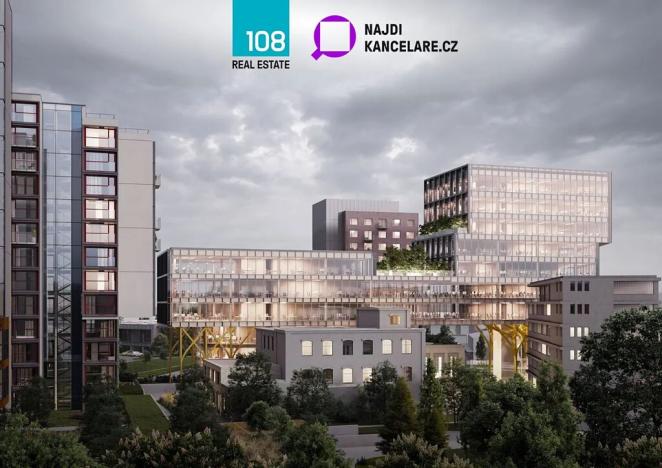 Pronájem kanceláře, Brno, Škrobárenská, 397 m2