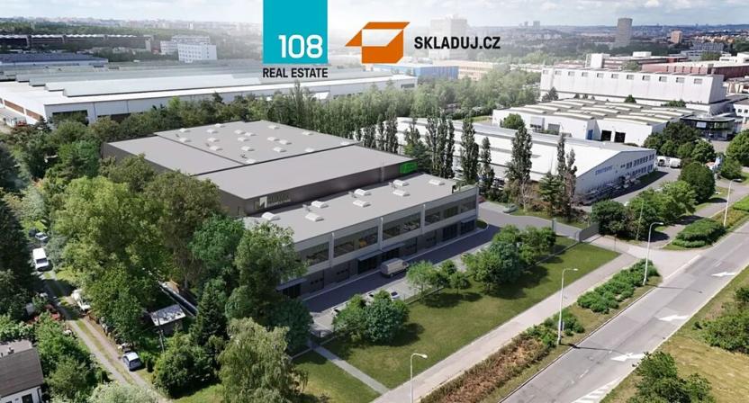 Pronájem skladu, Praha - Malešice, Tiskařská, 2800 m2