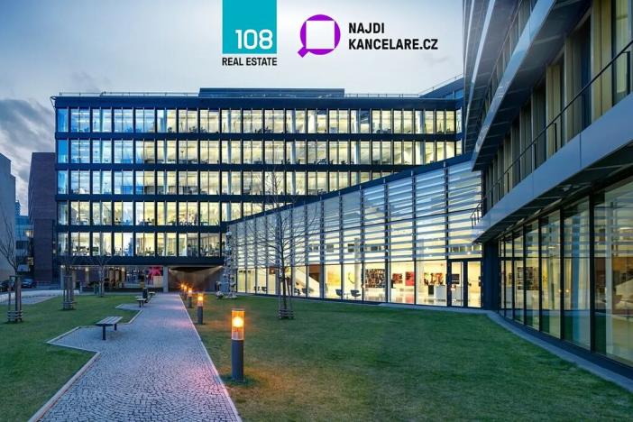 Pronájem kanceláře, Praha - Nusle, Pikrtova, 957 m2