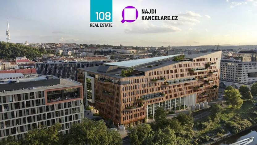 Pronájem kanceláře, Praha - Karlín, Karolinská, 537 m2