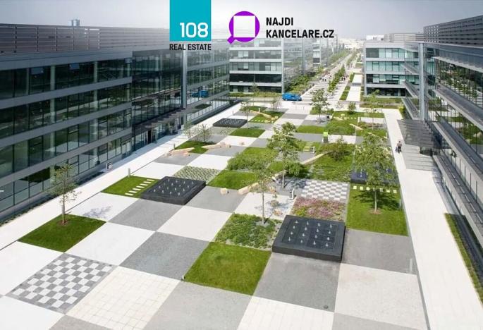Pronájem kanceláře, Praha - Chodov, V parku, 1808 m2