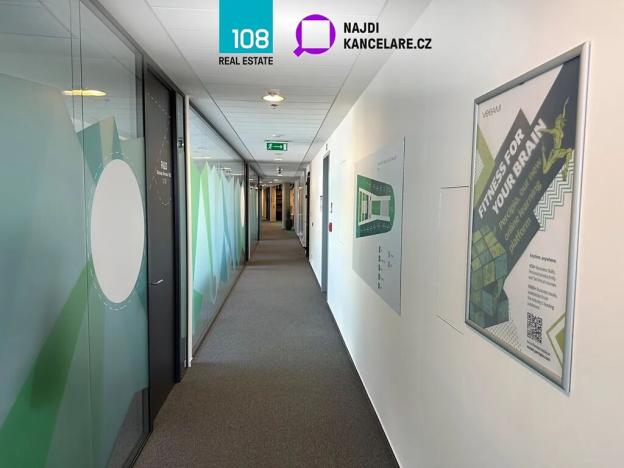 Pronájem kanceláře, Praha - Holešovice, Argentinská, 2082 m2