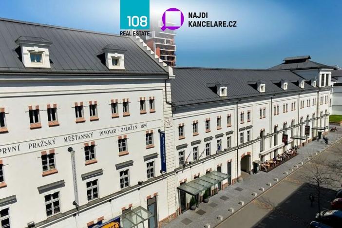 Pronájem kanceláře, Praha - Holešovice, U průhonu, 1400 m2