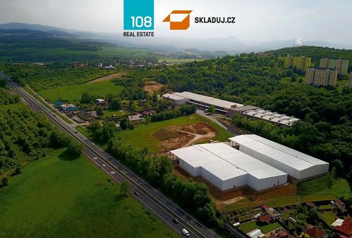 Pronájem skladu, Bílina, Teplická, 3477 m2