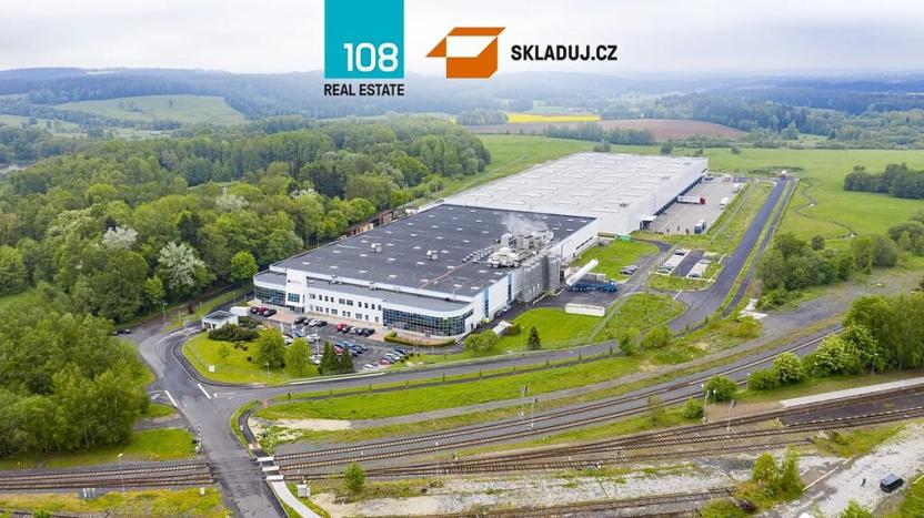 Pronájem skladu, Aš, Skandinávská, 3000 m2