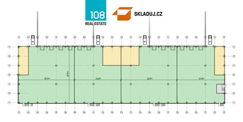 Pronájem skladu, Plzeň, Jateční, 4000 m2