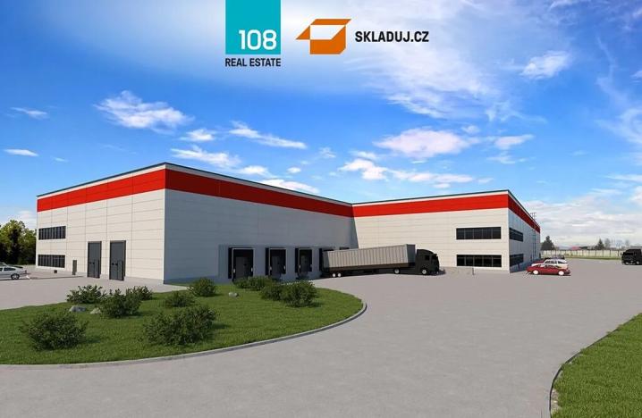 Pronájem skladu, Újezdeček, Hudcovská, 5000 m2