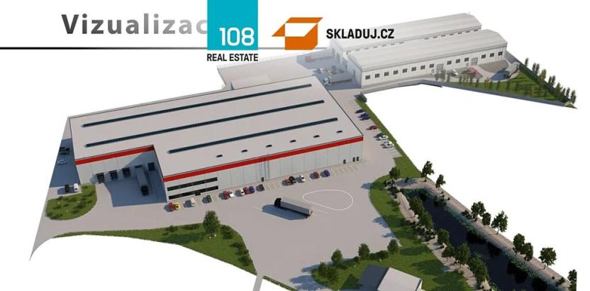 Pronájem skladu, Újezdeček, Hudcovská, 2500 m2