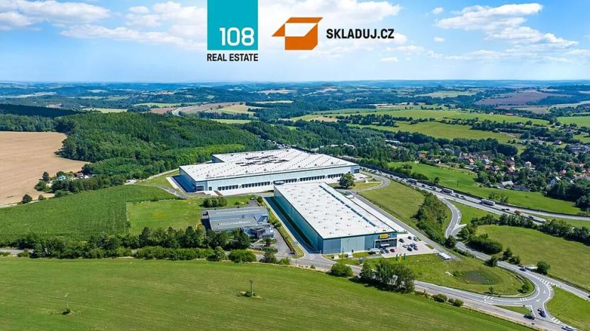 Pronájem skladu, Ostředek, 6800 m2