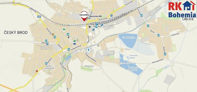 Pronájem kanceláře, Český Brod, Zborovská, 101 m2