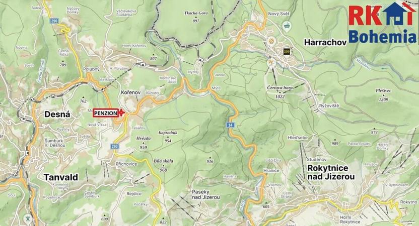 Prodej chaty, Kořenov, 306 m2