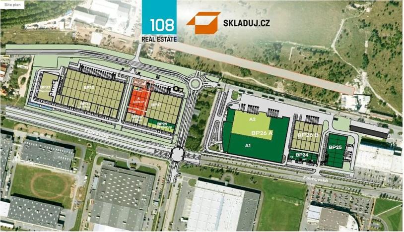 Pronájem skladu, Plzeň, Folmavská, 10000 m2