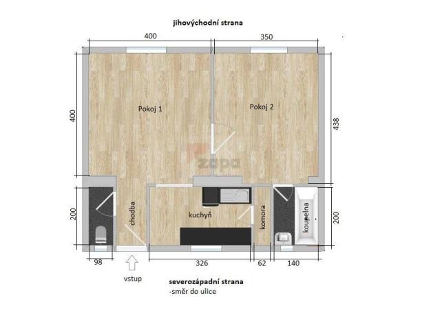 Prodej bytu 2+1, Praha - Strašnice, U trati, 51 m2